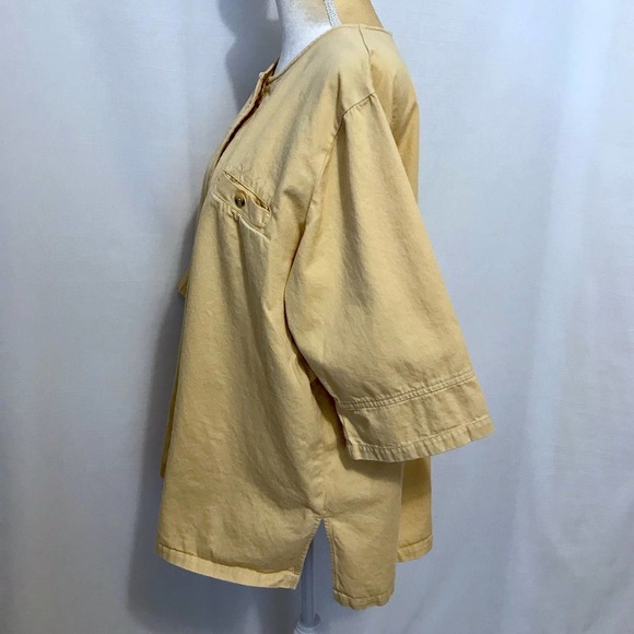 Denim & Co. Button Down Blouse Women 1X - Picture 7 of 13